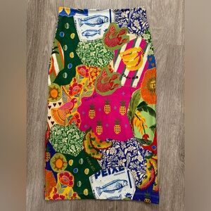 Only wore once, great condition Farm Rio skirt from Brazil size Small